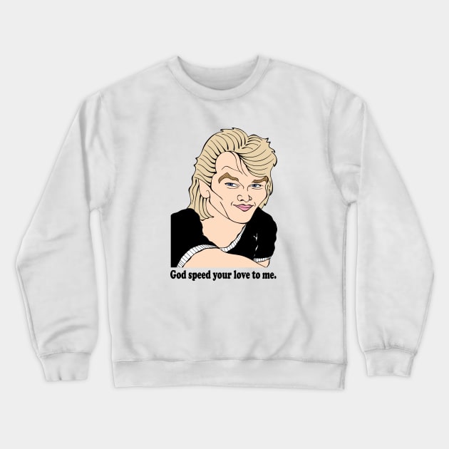 STAR OF DIRTY DANCING AND GHOST Crewneck Sweatshirt by cartoonistguy